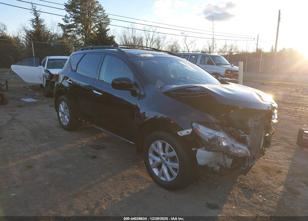 2012 NISSAN MURANO SV VIN: JN8AZ1MW6CW218397