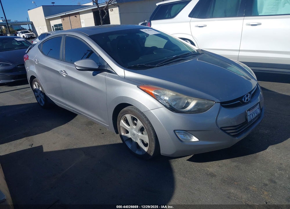 2013 HYUNDAI ELANTRA LIMITED VIN: KMHDH4AEXDU884308