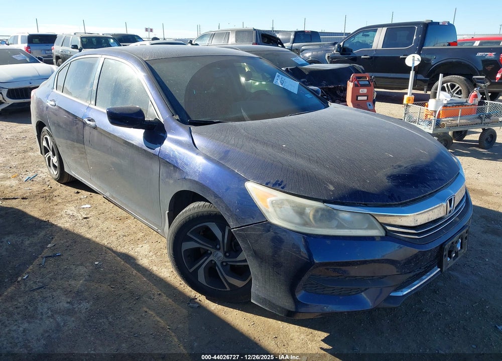 2017 HONDA ACCORD LX VIN: 1HGCR2F34HA160387