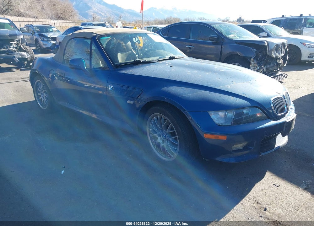 2001 BMW Z3 3.0I VIN: WBACN53491LJ55069