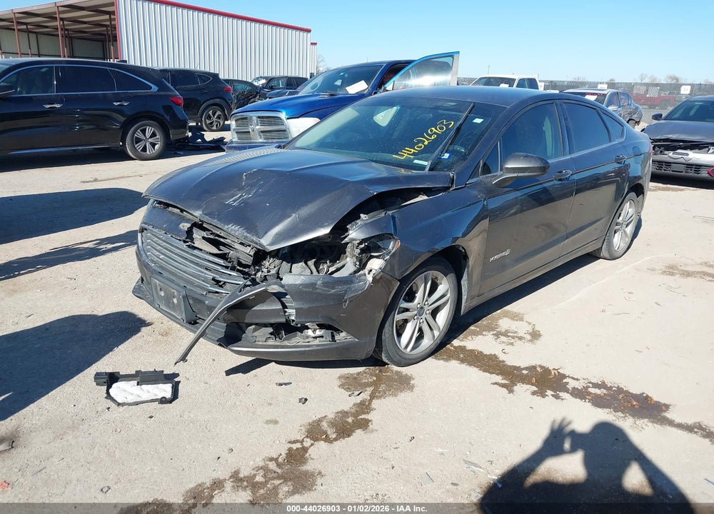 2018 FORD FUSION HYBRID SE VIN: 3FA6P0LU0JR247983