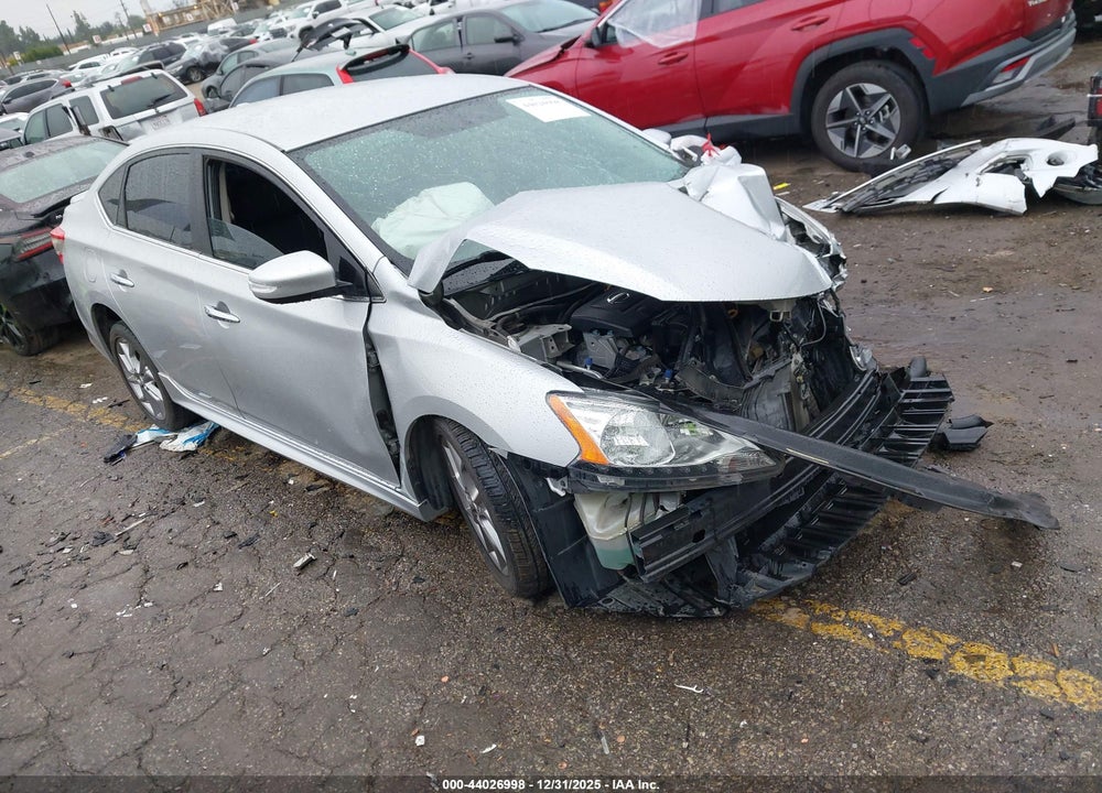 2015 NISSAN SENTRA SR VIN: 3N1AB7AP9FY246128