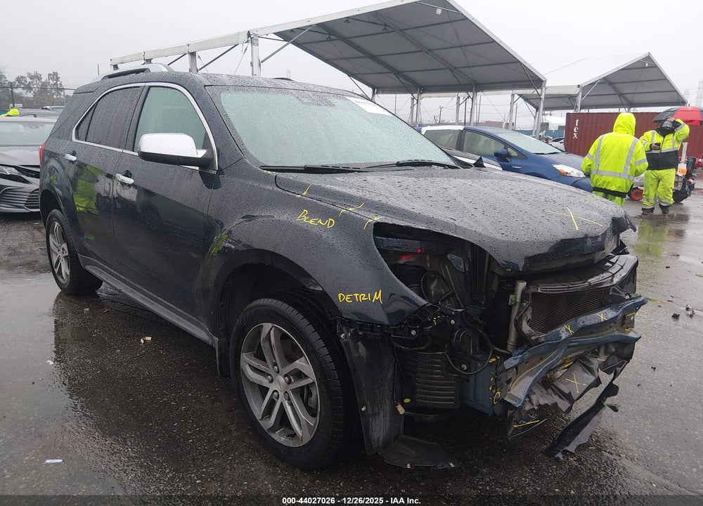 2016 CHEVROLET EQUINOX LTZ VIN: 2GNALDEK2G6304999
