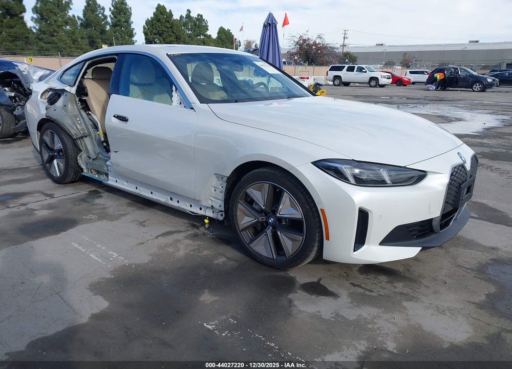 2025 BMW I4 GRAN COUPE EDRIVE40 VIN: WBY23HD04SFU48068