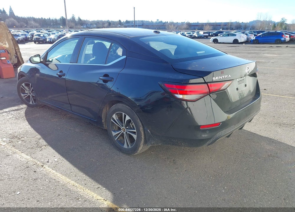2022 NISSAN SENTRA SV XTRONIC CVT VIN: 3N1AB8CV0NY235552