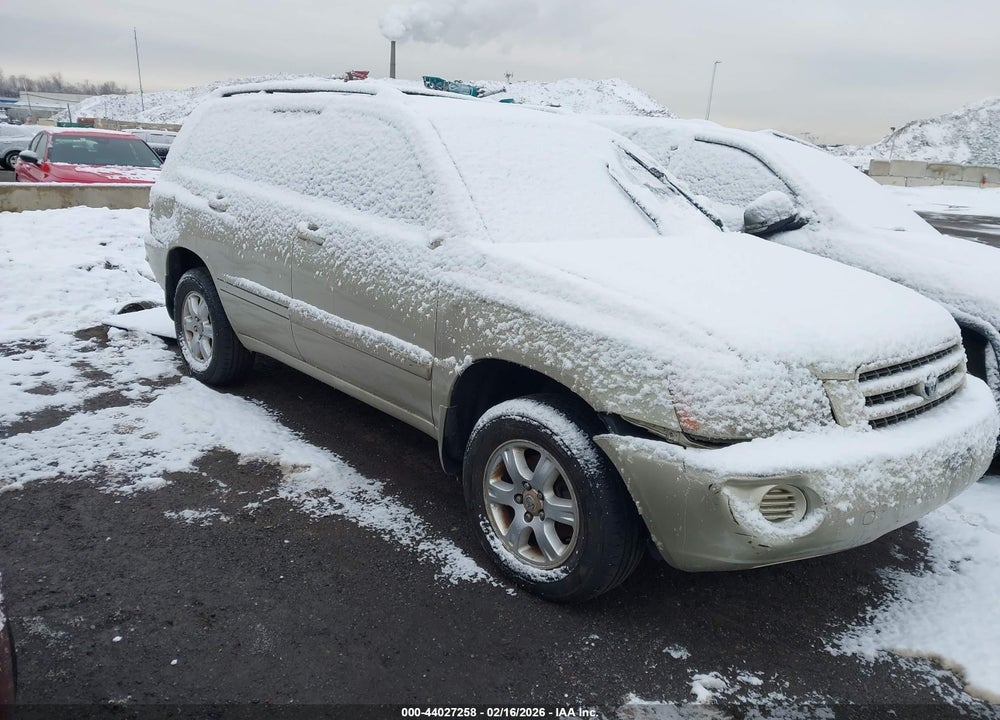 2003 TOYOTA HIGHLANDER V6 VIN: JTEHF21A230147103