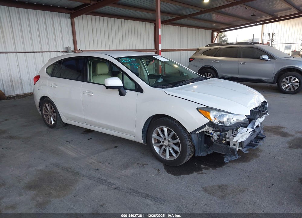 2012 SUBARU IMPREZA 2.0I PREMIUM VIN: JF1GPAB62CG226883