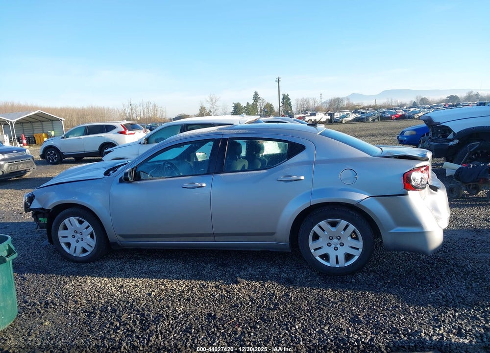 2014 DODGE AVENGER SE VIN: 1C3CDZABXEN166613