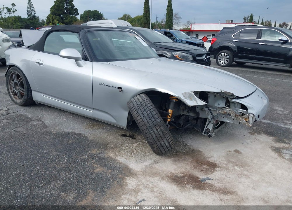 2002 HONDA S2000 VIN: JHMAP114X2T000918