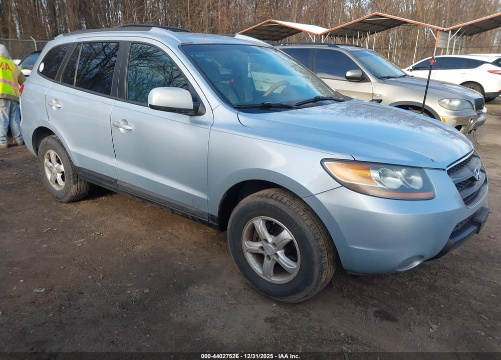 2007 HYUNDAI SANTA FE GLS VIN: 5NMSG13D97H061852