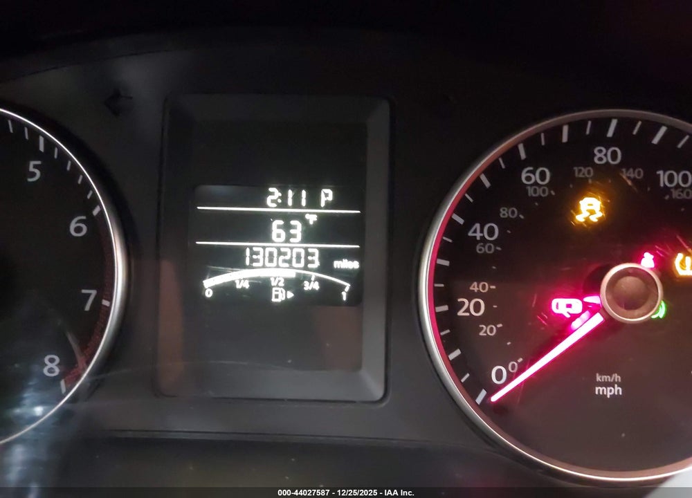 2012 VOLKSWAGEN JETTA 2.5L SE VIN: 3VWDP7AJ3CM342750