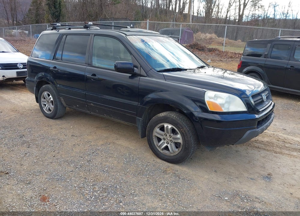 2005 HONDA PILOT EX-L VIN: 2HKYF18715H570060