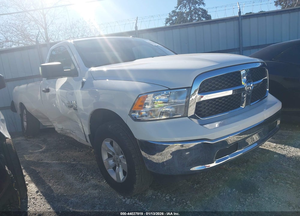2021 RAM 1500 CLASSIC TRADESMAN  4X2 8' BOX VIN: 3C6JR6DG1MG706942