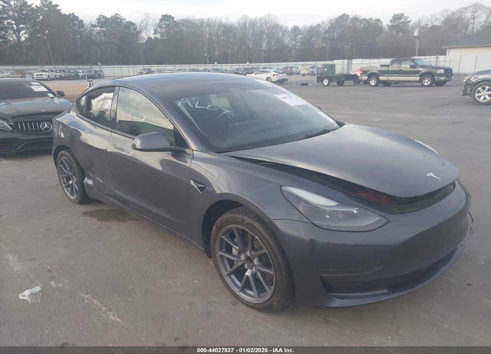 2022 TESLA MODEL 3 REAR-WHEEL DRIVE VIN: 5YJ3E1EA7NF311908