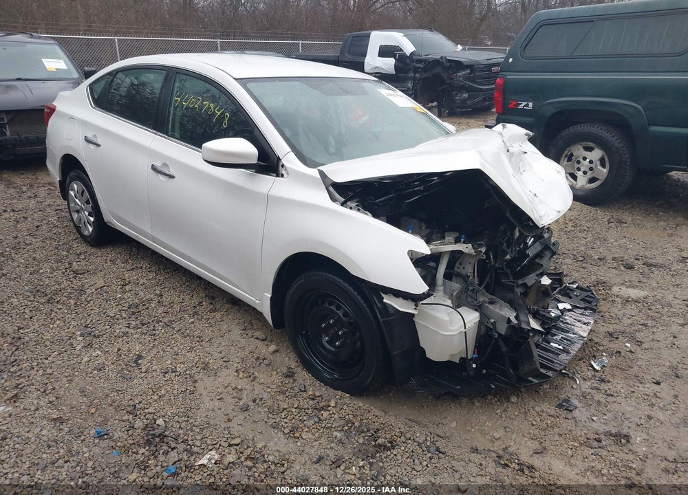 2017 NISSAN SENTRA SV VIN: 3N1AB7AP2HY222305