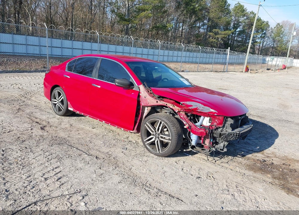 2017 HONDA ACCORD SPORT VIN: 1HGCR2F50HA047893