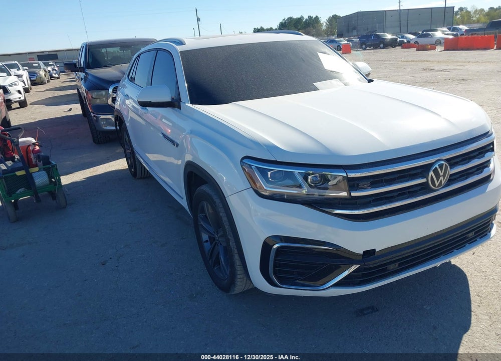 2021 VOLKSWAGEN ATLAS CROSS SPORT 3.6L V6 SE W/TECHNOLOGY R-LINE VIN: 1V2PE2CA8MC240075