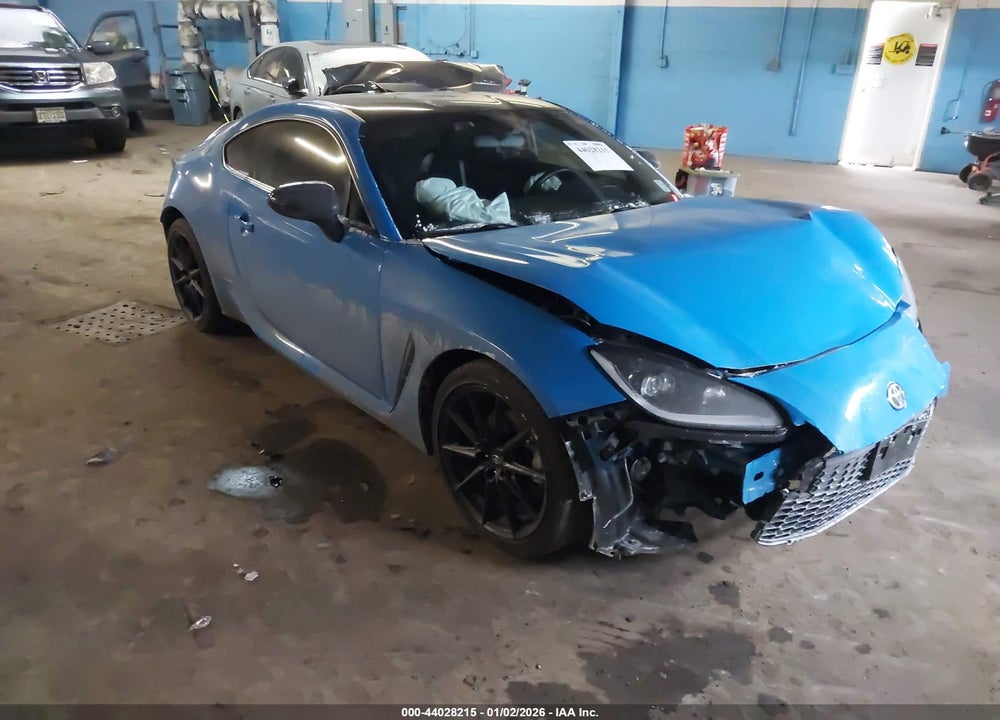 2022 TOYOTA GR86 PREMIUM VIN: JF1ZNBF10N8758262
