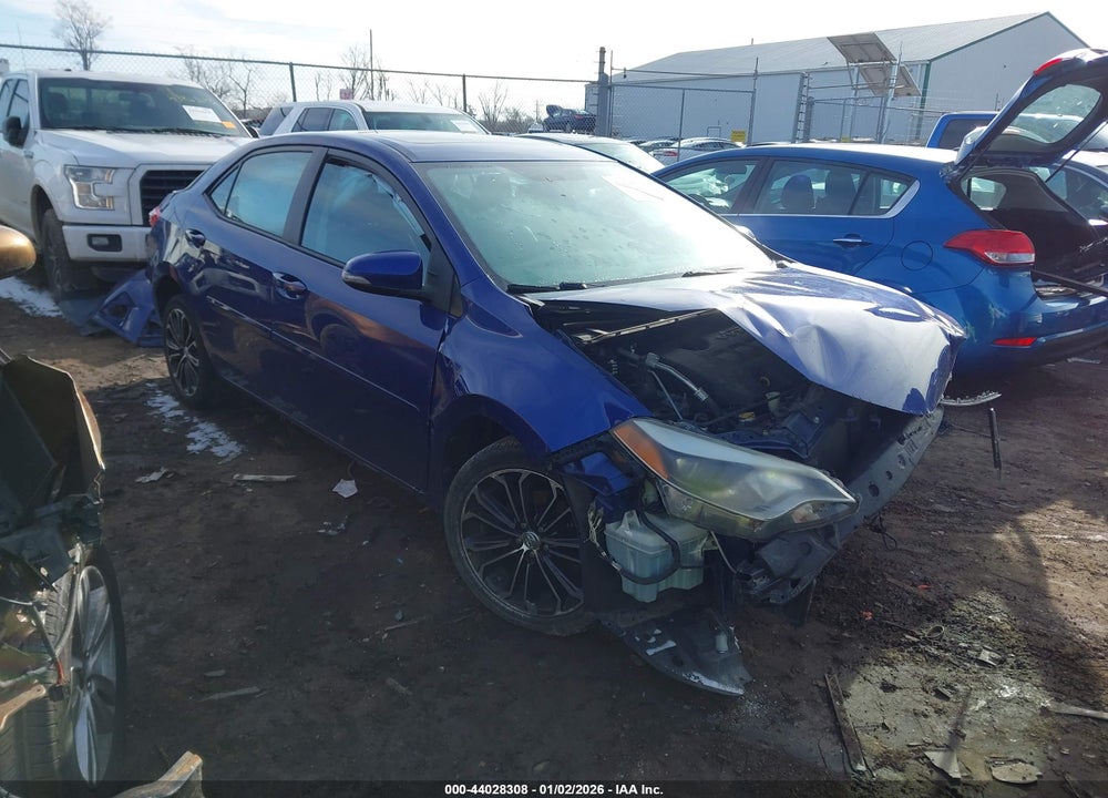 2014 TOYOTA COROLLA L/LE/LE PLS/PRM/S/S PLS VIN: 2T1BURHE0EC222360