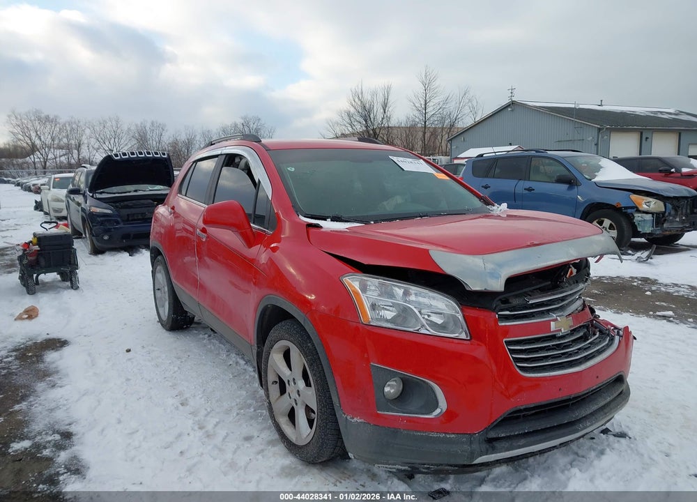 2016 CHEVROLET TRAX LTZ VIN: KL7CJMSB0GB538466