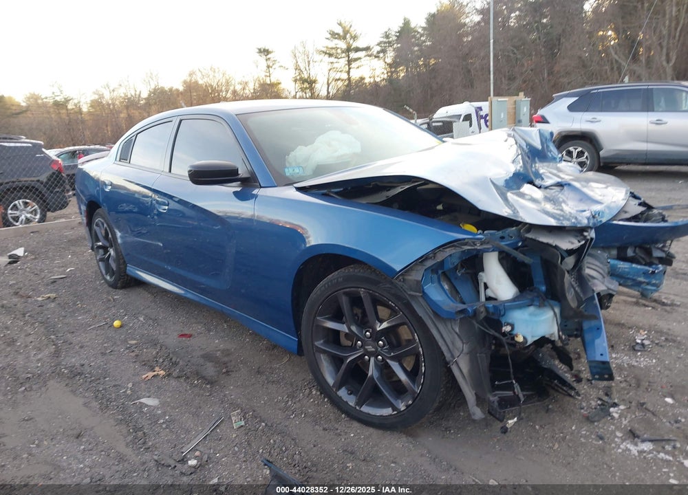 2021 DODGE CHARGER GT RWD VIN: 2C3CDXHG3MH648367