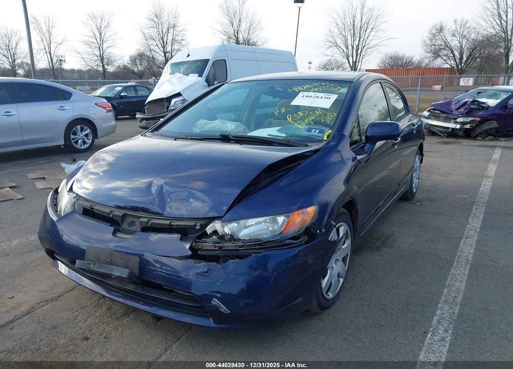 2006 HONDA CIVIC LX VIN: 1HGFA16576L137798