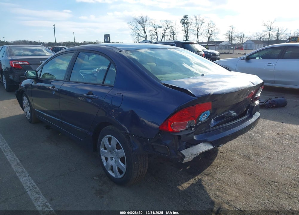 2006 HONDA CIVIC LX VIN: 1HGFA16576L137798