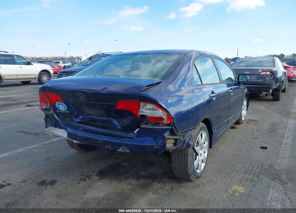 2006 HONDA CIVIC LX VIN: 1HGFA16576L137798