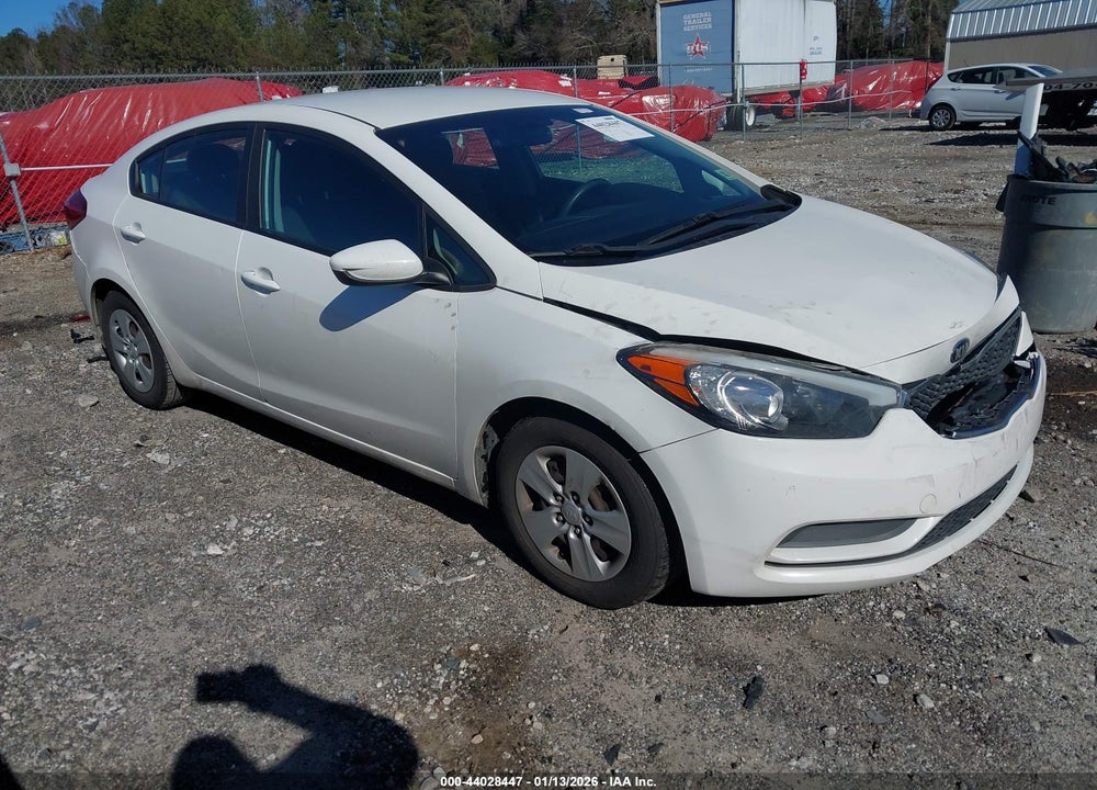 2016 KIA FORTE LX VIN: KNAFK4A61G5615715