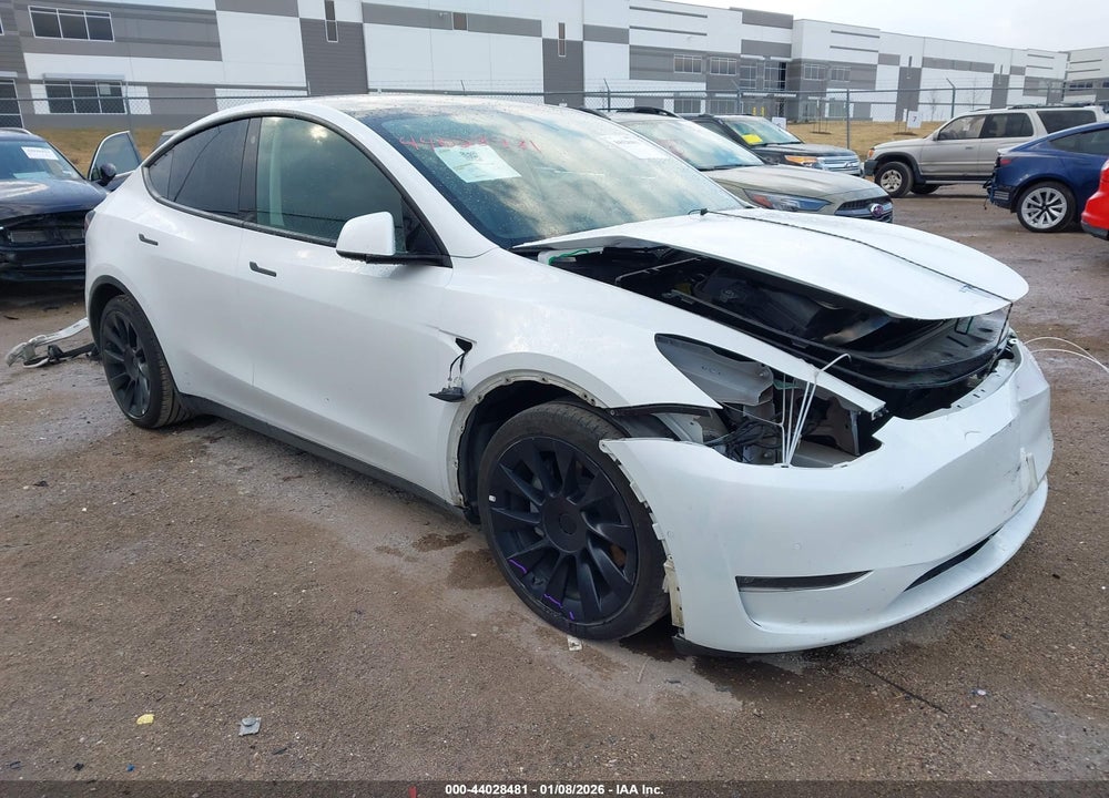 2022 TESLA MODEL Y LONG RANGE DUAL MOTOR ALL-WHEEL DRIVE VIN: 7SAYGAEEXNF543568
