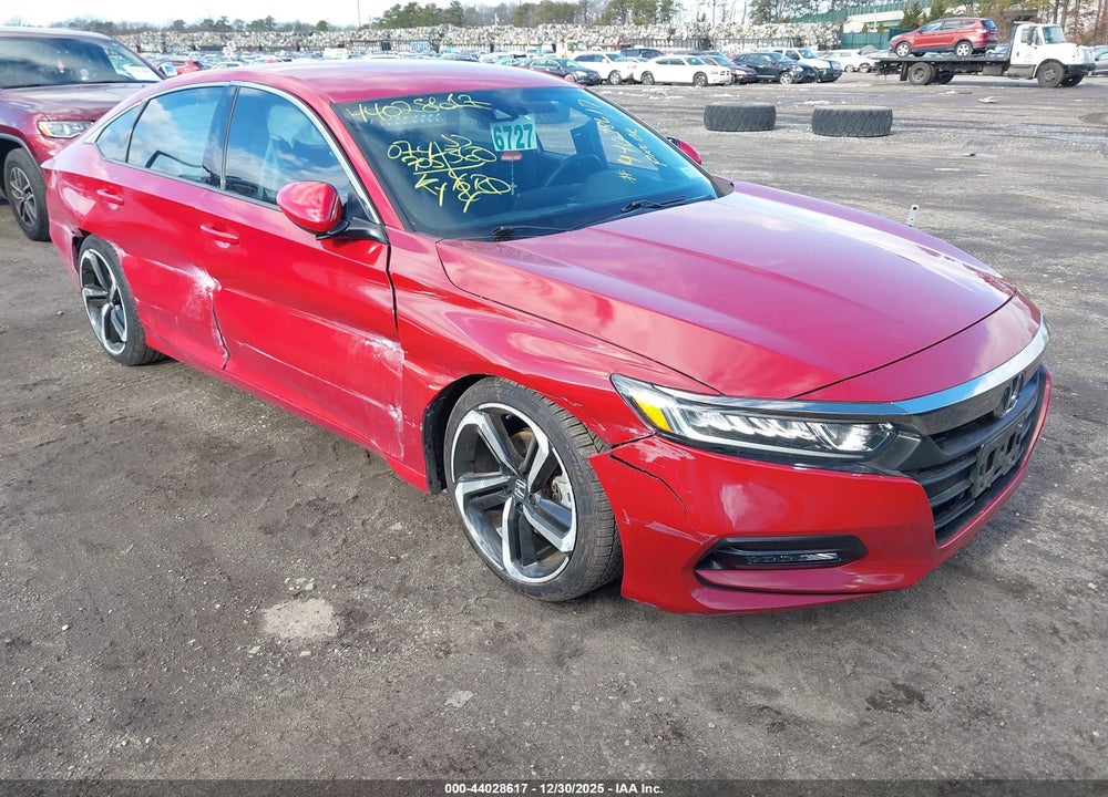 2018 HONDA ACCORD SPORT VIN: 1HGCV1F3XJA110718