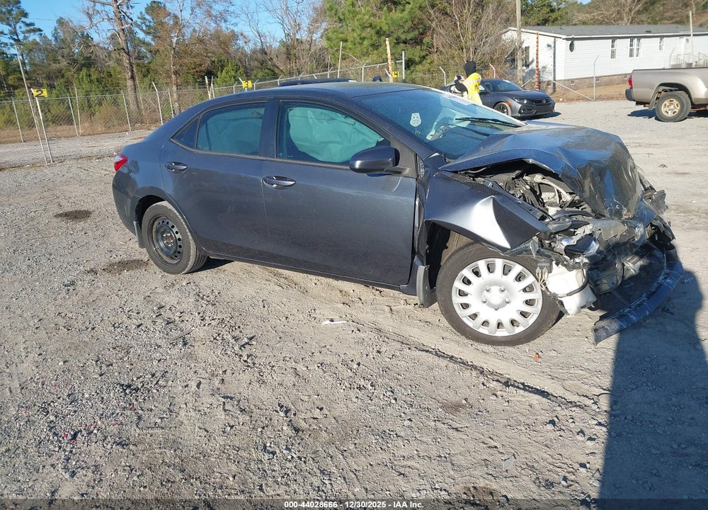 2016 TOYOTA COROLLA LE VIN: 2T1BURHE7GC672865