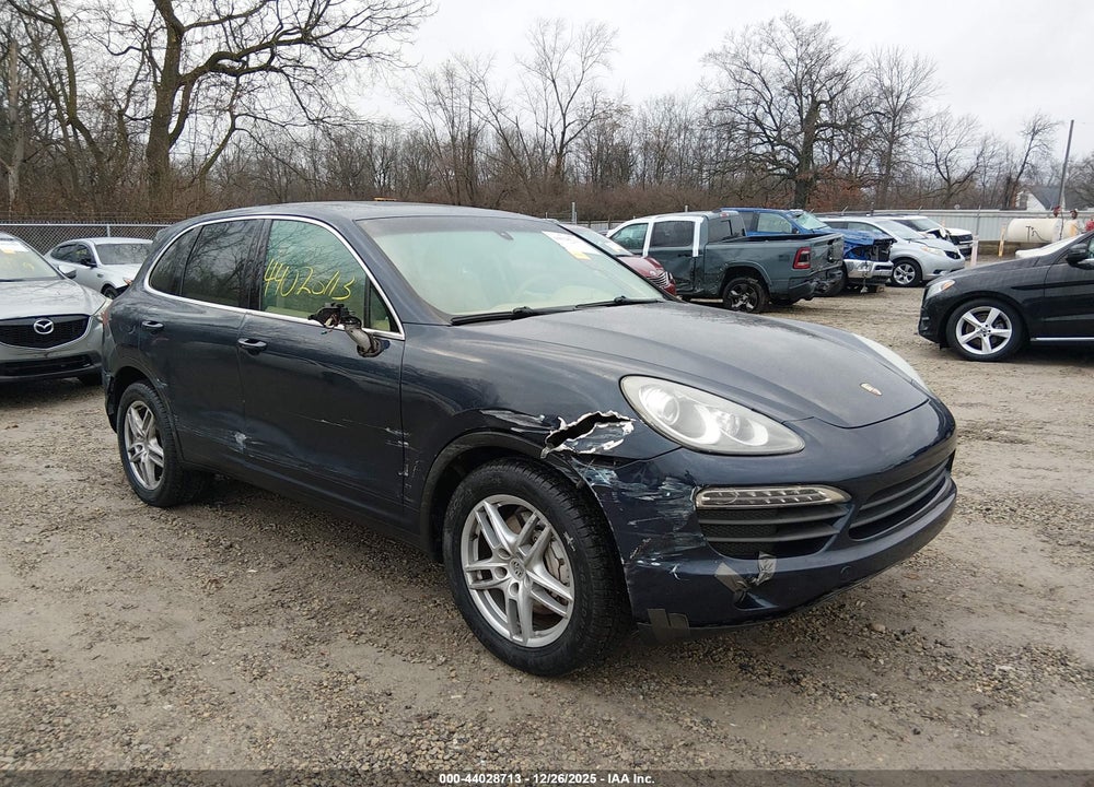 2011 PORSCHE CAYENNE S VIN: WP1AB2A20BLA43960