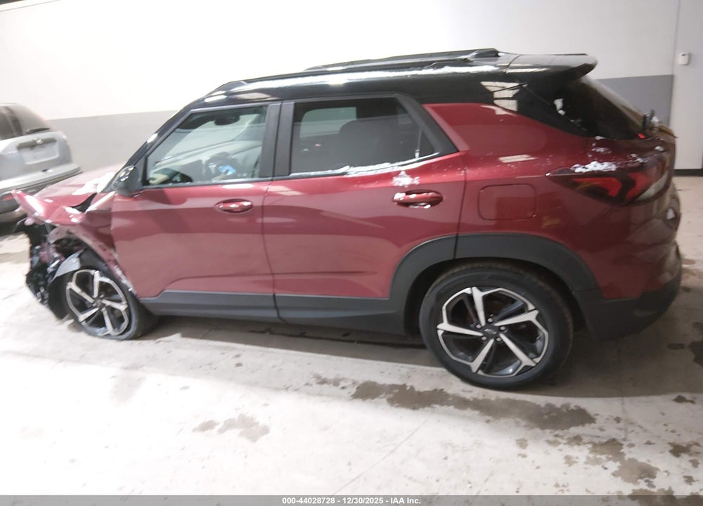 2022 CHEVROLET TRAILBLAZER FWD RS VIN: KL79MTSL9NB076121