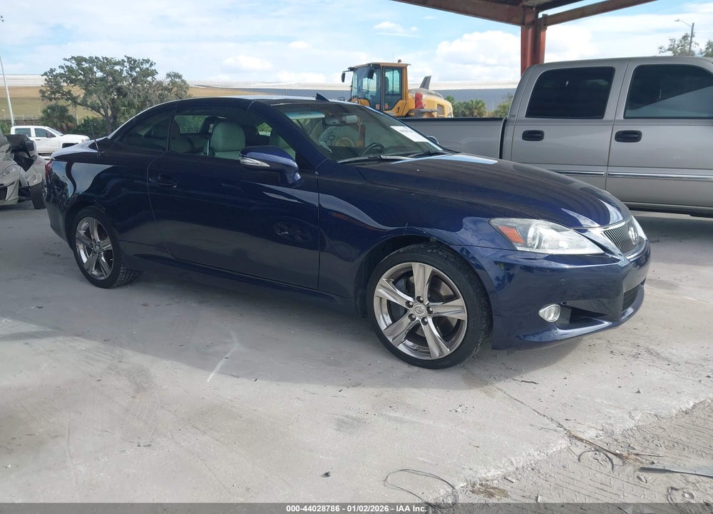 2012 LEXUS IS 350C VIN: JTHFE2C26C2508159
