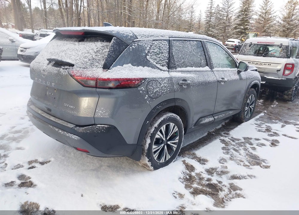 2022 NISSAN ROGUE SV INTELLIGENT AWD VIN: 5N1BT3BB5NC684996