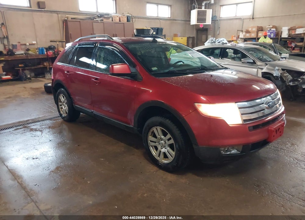 2007 FORD EDGE SEL VIN: 2FMDK48C37BB58628