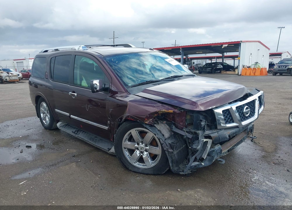 2013 NISSAN ARMADA PLATINUM VIN: 5N1BA0NF1DN602848