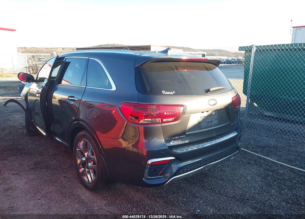 2019 KIA SORENTO 3.3L SXL VIN: 5XYPKDA59KG513433