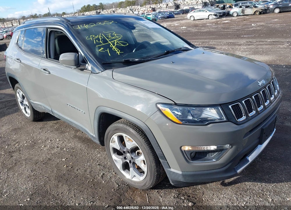 2021 JEEP COMPASS LIMITED 4X4 VIN: 3C4NJDCB8MT561644