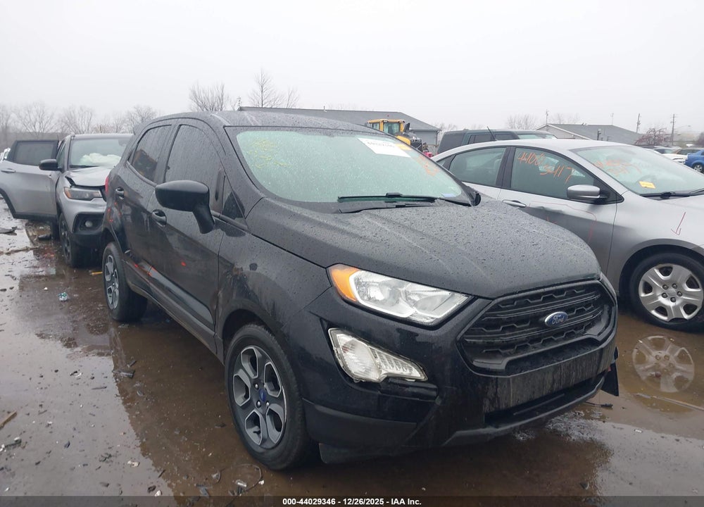 2021 FORD ECOSPORT S VIN: MAJ3S2FEXMC406643