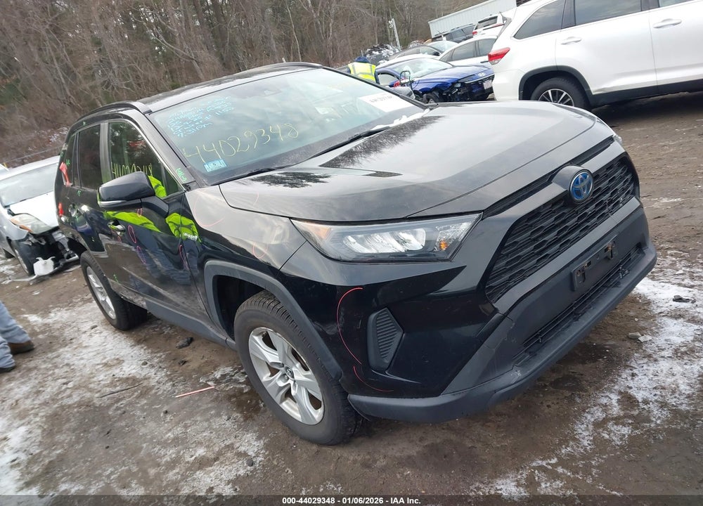 2019 TOYOTA RAV4 HYBRID LE VIN: JTMMWRFV0KD013334