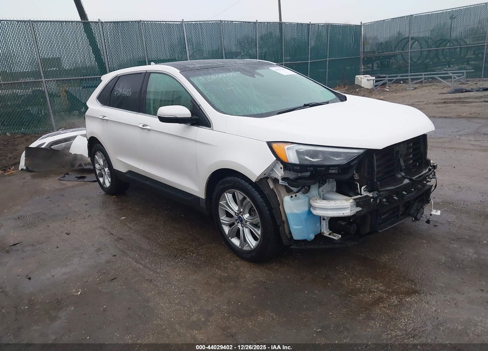 2019 FORD EDGE TITANIUM VIN: 2FMPK4K96KBB41325