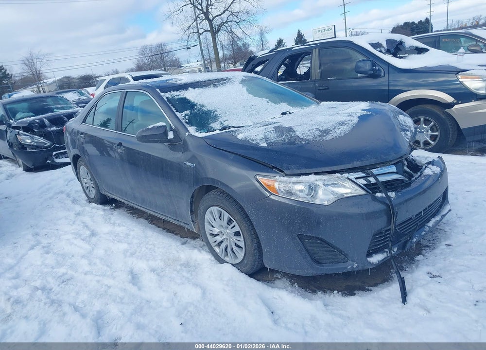 2014 TOYOTA CAMRY HYBRID LE VIN: 4T1BD1FK5EU118911