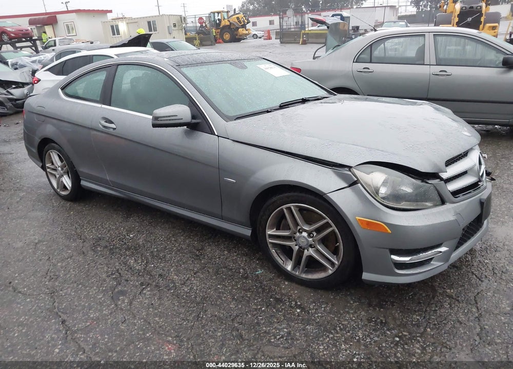 2012 MERCEDES-BENZ C 350 SPORT VIN: WDDGJ5HB2CF735553