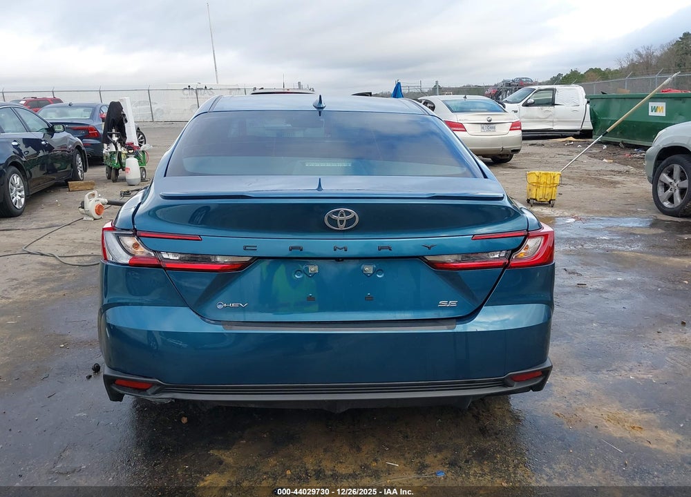 2025 TOYOTA CAMRY SE VIN: 4T1DAACK0SU186048