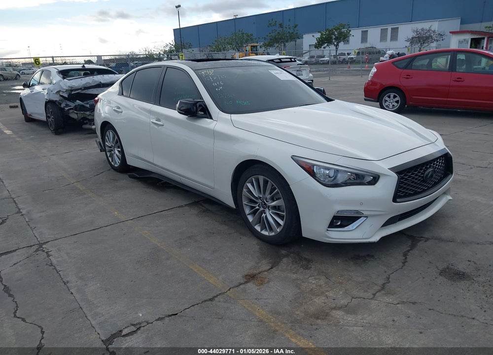 2021 INFINITI Q50 LUXE AWD VIN: JN1EV7BR4MM750627