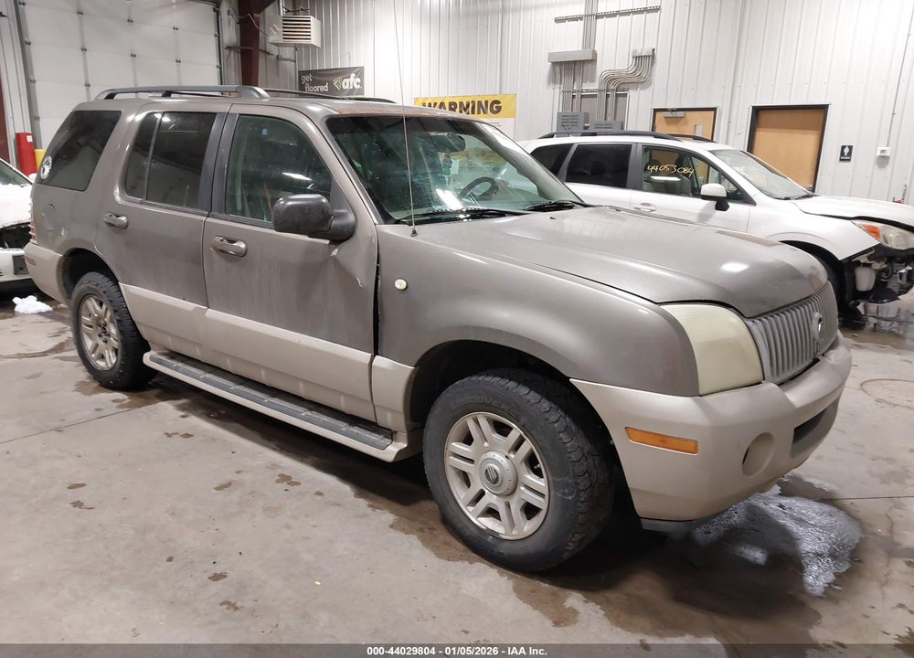 2004 MERCURY MOUNTAINEER VIN: 4M2DU86WX4ZJ21923