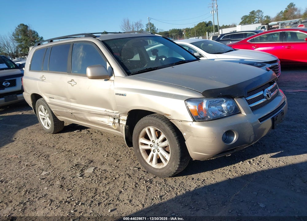 2006 TOYOTA HIGHLANDER HYBRID LIMITED V6 VIN: JTEEW21A560033118