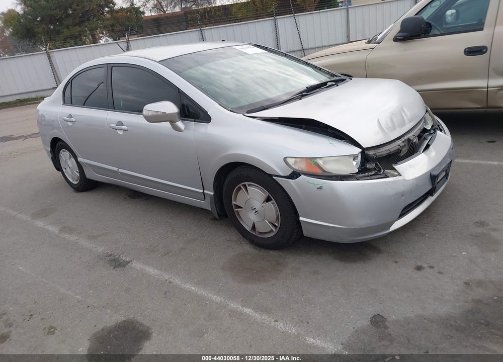 2008 HONDA CIVIC HYBRID VIN: JHMFA36288S007682